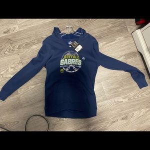 nhl, womens medium, sabres hoodie